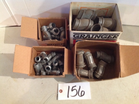 1/2", 3/4", 1", 1 1/4" off set nipples