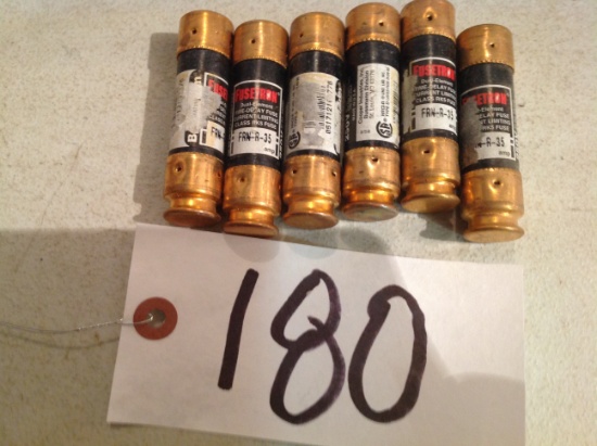 6 - 35 amp 250 volt timed delayed Fuse Tron
