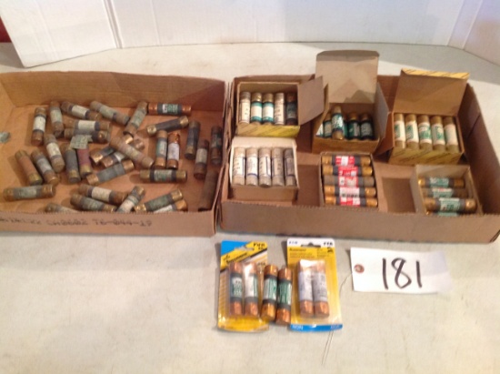 assortment of non fuses 35-60 amp 250 volt
