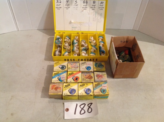 assortment of Buss Fustat fuses
