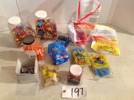 assortment of wire nuts