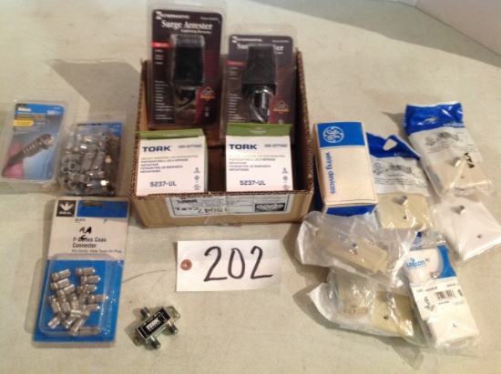 misc. surge arrest, photo control, clock wire device and more