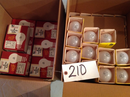 Must pick up  88 -  60 watt 130 volt bulbs, 32 - 100 watt bulbs