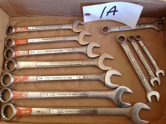 full set of cresent wrench's