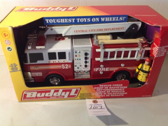 Buddy L Rescue Force Fire Truck Central City