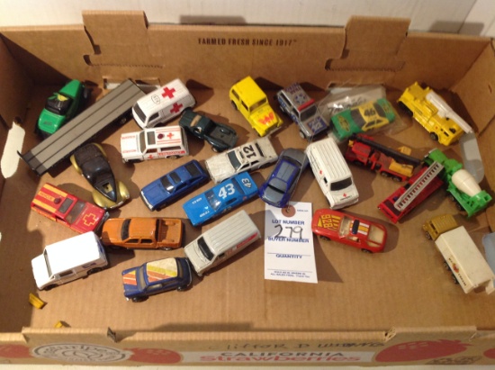 selection of race cars, EMS, construction and more
