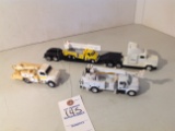 Alliant Energy service truck, Cat service truck, Alliant energy Semi with s