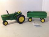 John Deere 3020 narrow front Tractor with flare box wagoon