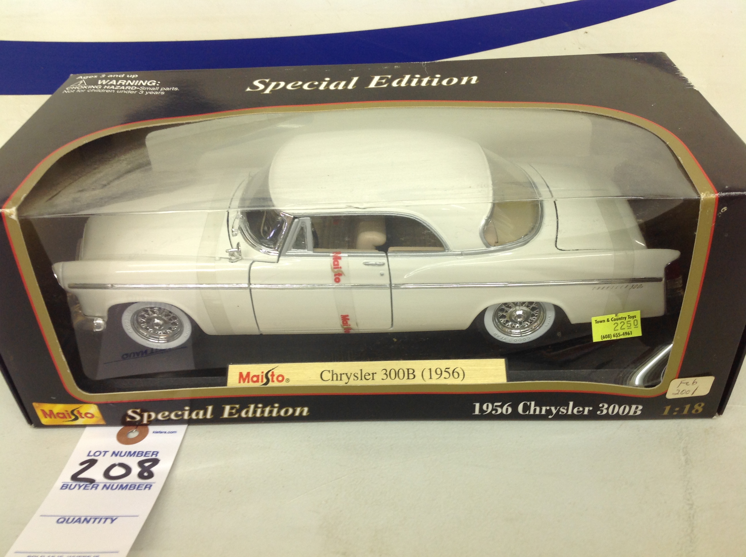 Special Edition Maisto Chrysler 300b 1956 Maisto Special Edition