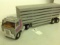 International semi w/homemade wood livestock trailer, Ertl