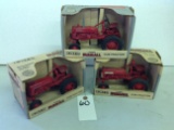 3 Farmall Cubs all different