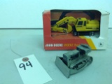 John Deere 690DLC Excavator w/Case bull dozer pewter