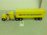 Kent Peterbilt and enclosed Kent trailer.