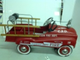 #287 Cascade Fire Dept Fire pedal truck, Burns Novelty Sacramento CA, 
