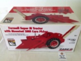 National Farm Toy Museum Farmall Super M Tractor with mounted 2 MH Corn Pic