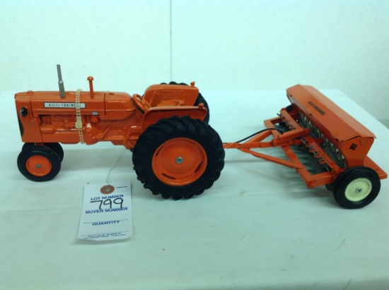 AC D17 tractor w/AC drill seeder custom