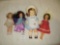 Mini dolls 4 pcs Fairy dolls and 