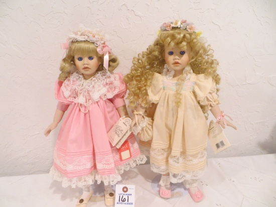 Dolls By Pauline Katrina Elise and Margaret