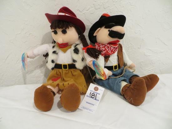 Musical, Talking, and Singing cowboy and cowgirl