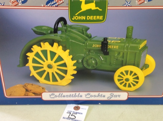 John Deere Collectible Cookie Jar, Enesco America's Favorites