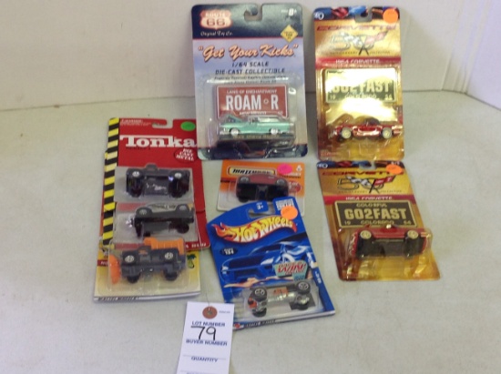 Corvette, Hot Wheels, Tonka, Match Box, Route 66 1/64 Scale