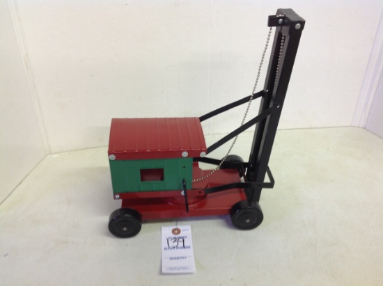 Metal craft pile driver
