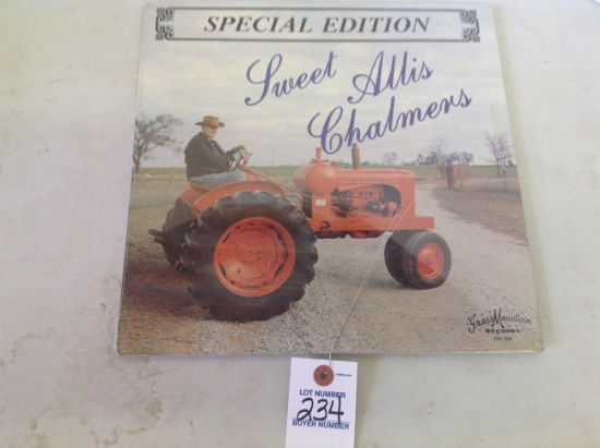 Special Edition Sweet Allis Chalmers Record, Grass Mountain, Slim Richey pr