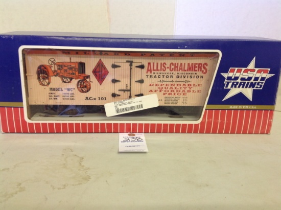 AC refrigerator car, 1/29 scale NIB, USA Trains