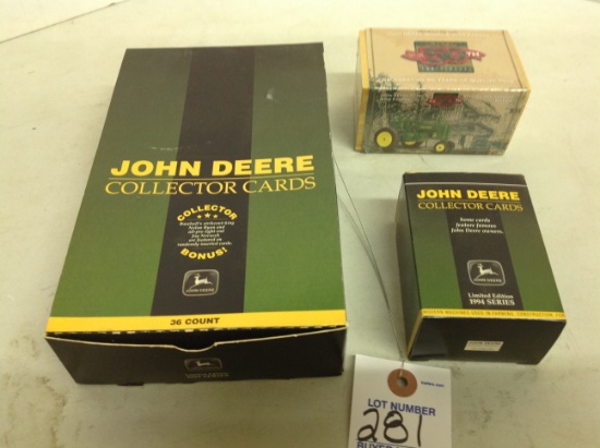 John Deere Collector Cards 1994 Limited Edition, John Deere Model A 1/64 sc