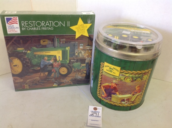 John Deere 730 Diesel Restoration By Charles Freitag jigsaw puzzle & John D