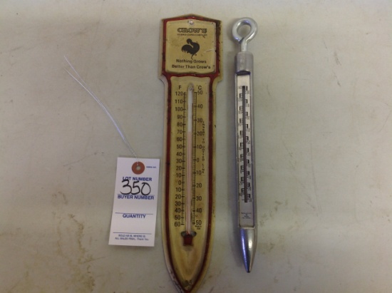 Crows Thermarator & O'Gold Seed Co. Parkersburg, Iowa ground temperature prob.