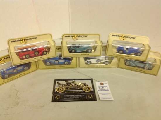 collection of models of yesteryear cars, Match Box