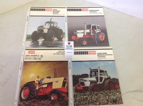 Case manuals 2090,2290,3294, 1490, 1690, Agri King 1170 all like new