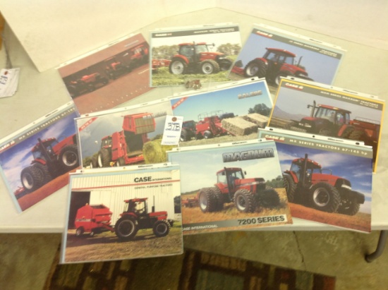 CIH tractor and implements catalogs and pin