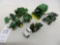 assortment of John Deere, combine, cotton picker, sprayer, service truck