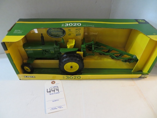 John Deere 1964, 3020 tractor with plow