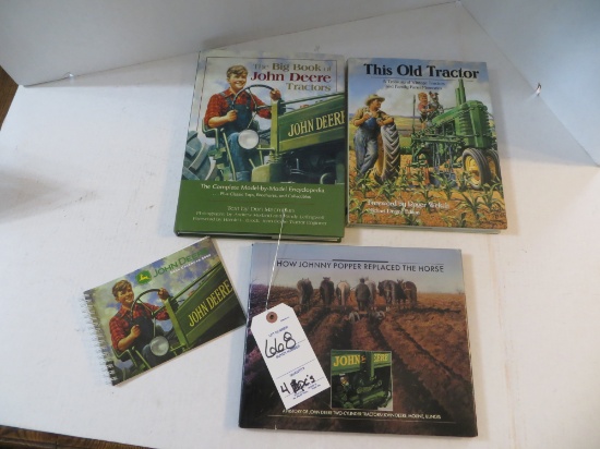 4 John Deere Books