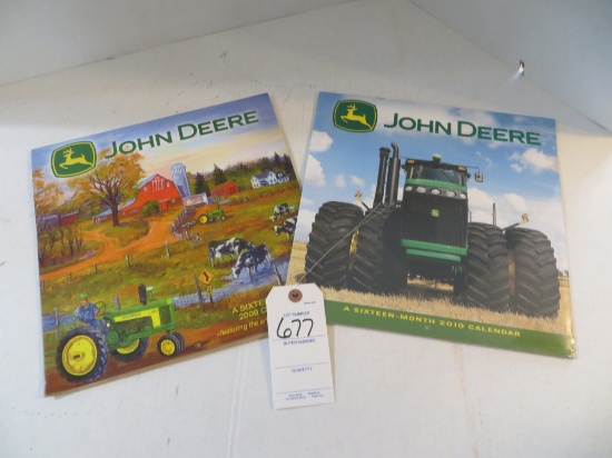 2 John Deere Calendars