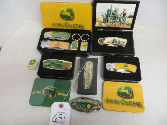 Collection of John Deere Knives