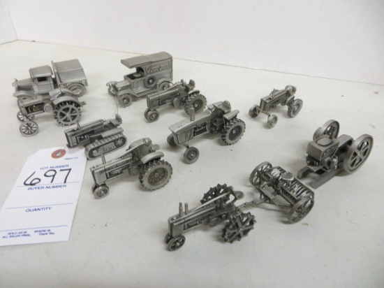 Pewter items