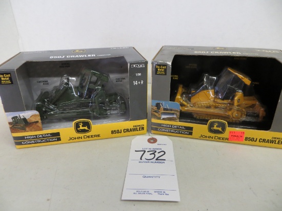 Military John Deere 850J Crawler w/Construction John Deere 850J Crawler, bo