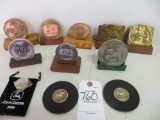 John Deere medal's & calendars