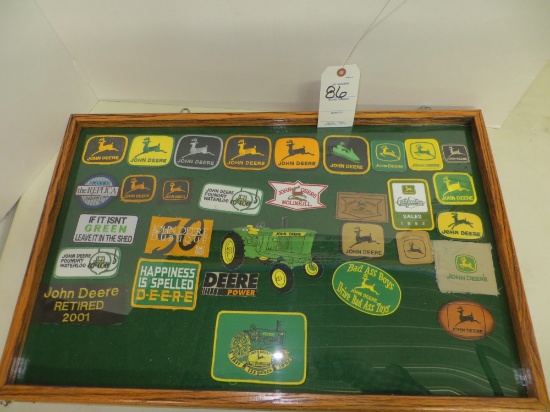 John Deere patch's of all kinds, Waterloo, Dubuque, IA, Moline, IL