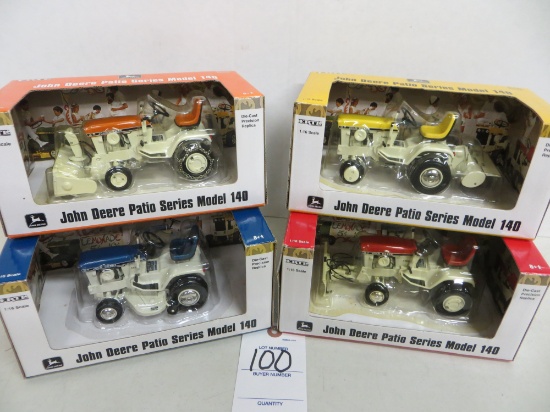John Deere Patio Series Model 140 set of 4, mint condition