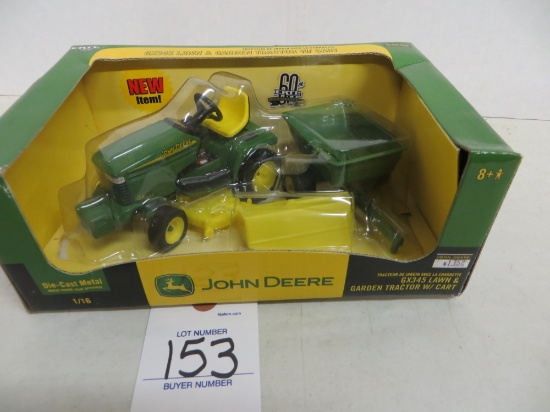 John Deere GX345 Garden Tractor