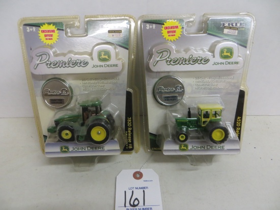2 Premiere tractors, John Deere 4520 #5, John Deere 7820 #8