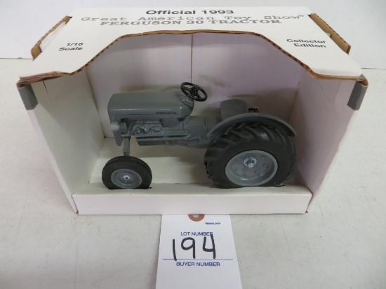 Ferguson 30 Tractor, 1993 "The Great American" Toy Show, Collector Edition