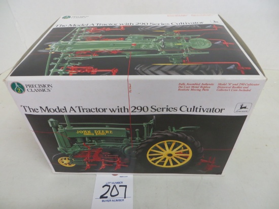 John Deere A Tractor w/290 series cultivator, Precision Classic's #2