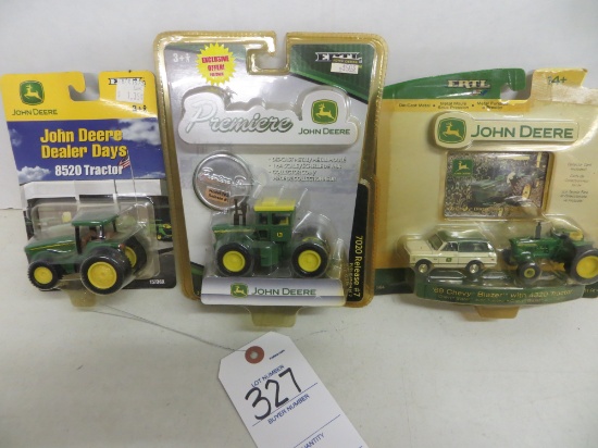 John Deere 7020 Premiere, John Deere 8520 & 69 Chevy Blazer w/4320 tractor