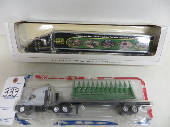 2 semi's, Limited Edition Peterbilt 387 w/6015 series semi & trailer